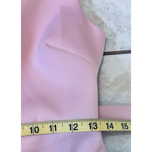 Badgley Mischka Size 2 Peony Sheath Dress Collared Lined Career Old Money - Picture 12 of 15